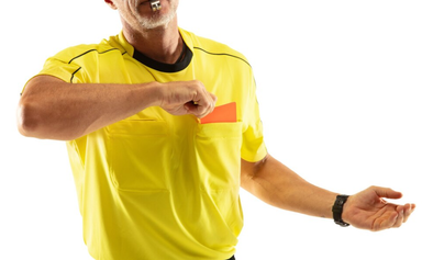 CAMISETA DE ARBITRO CLASICA 