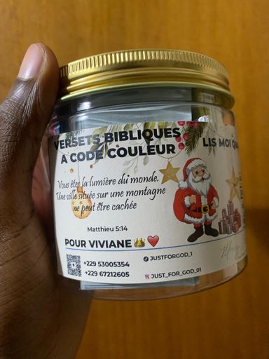 Boîte à versets spécial Noël 