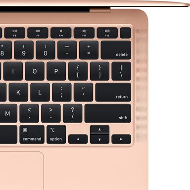 Ordinateur portable Apple MacBook Air 2020 : puce Apple M1, écran Retina 13", 8 Go de RAM, stockage SSD 256 Go, clavier rétroéclairé, caméra FaceTime HD, Touch ID - or