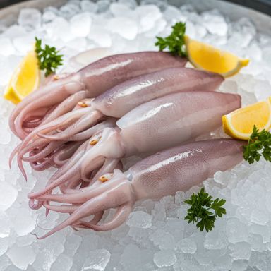 Fresh A Grade Sotong, 1kg (S$2.50 per 100g)