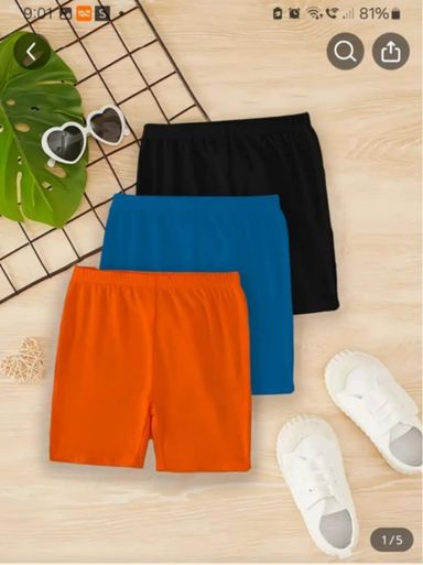 Cotton Shorts - 5-8 yrs 