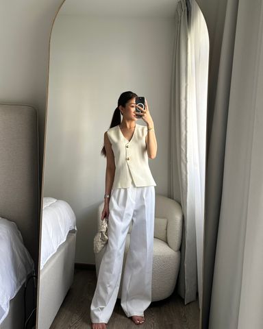 OFFICE PANTS (WHITE) 