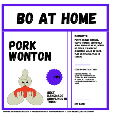 Porc Wonton (15 pcs)