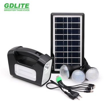  GD-3 Solar Lighting System Portable Solar Energy Kit (GDPLUS)