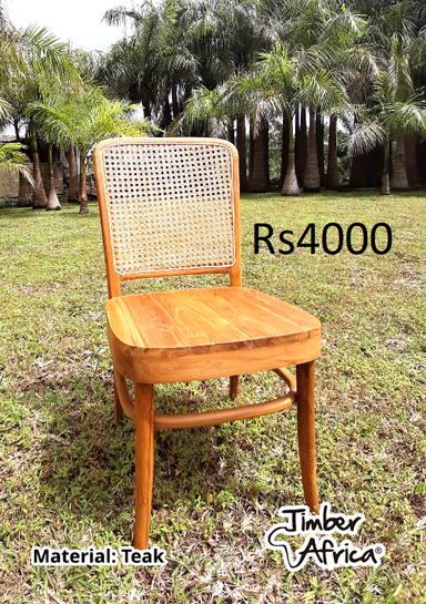 Teak Rattan Chair