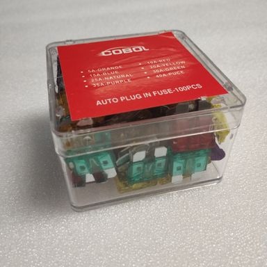 Cobol 100pc Large Blade Fuse Kit for Vehicles