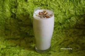 Dry fruit lassi