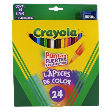 Colores Crayola 24pza. redondos