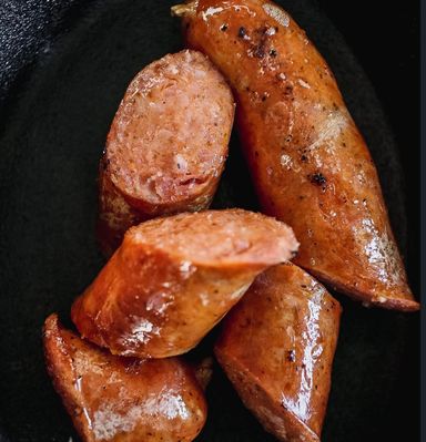 Sausages with cheese - კალბასი ყველით - 3 pieces