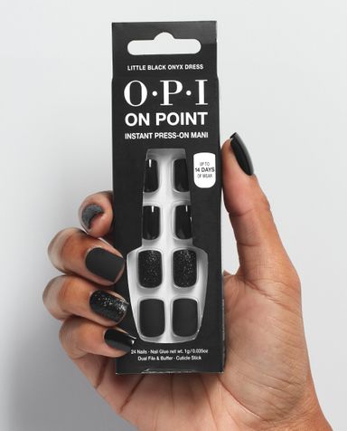 O.P.I On Point Instant Press-No Mani  Little Black Onyx Dress