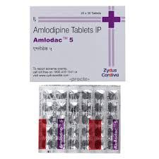 Amlodac 5mg 1x30 Tab (Cadila)