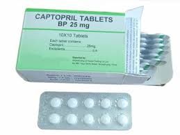 Captopril 25mg 10x10 Tab (India)