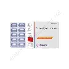 Captopril 25mg 10x10 Tab (India)