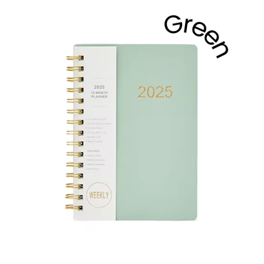 2025 Spiral-Bound Diary