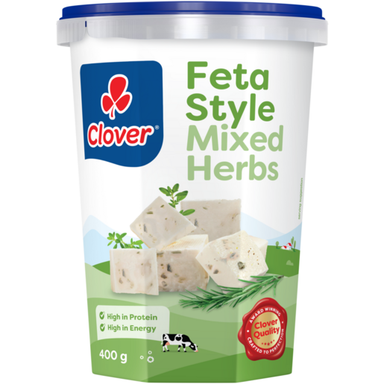 Clover Feta Style Mixed Herbs 400g