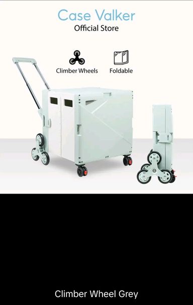 Case VALKER HDY 75L Shopping Trolley 4/8 Wheels 