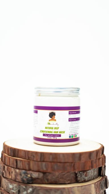 Natural deep conditioning hair mask 