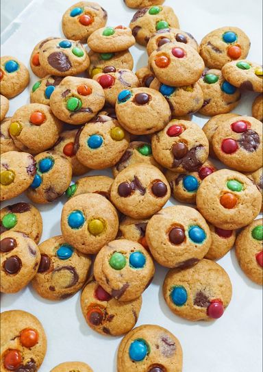 M&M Callebaut Choc Chips Cookies 