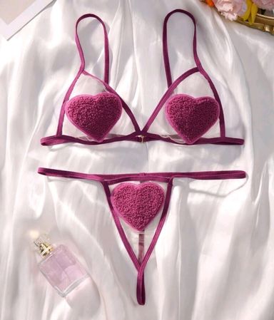 Heart lingerie 