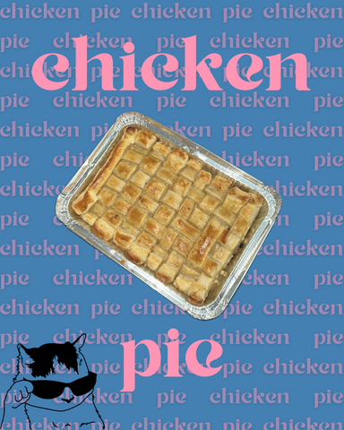 Meowly Chicken Pie