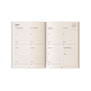 InstockBN 2025 Planner 