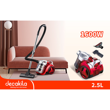 Aspirator de uz casnic 1600W 2.5L CEVC003R Decakila