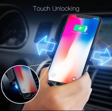 JAKCOM Automatic Phone Holder and Wireless Charger