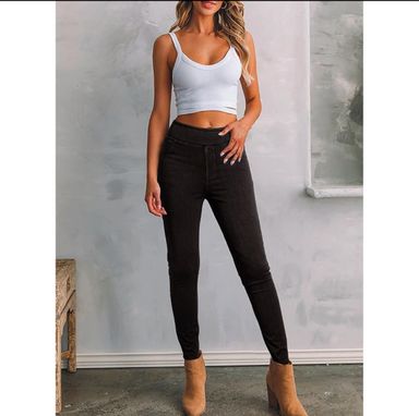 JEGGINGS HIGH WAIST SLIM FIT