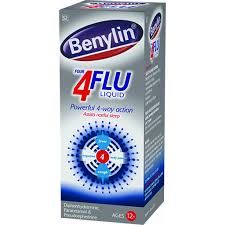 Benylin 4 Flu 200ml Syp