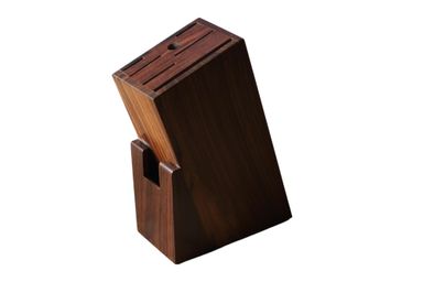 Wooden Knife Holder Stand with 6 Universal Knife Slot,