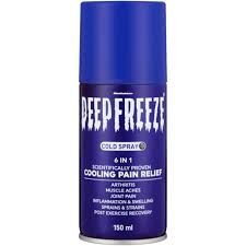 Deep freeze spray