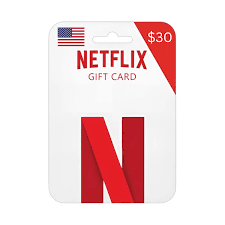 Netflix giftcard US 30$