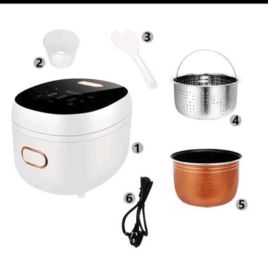 SWISS THOMAS 5L/3L Low Sugar Rice Cooker 3 Layers Sugar Filtration Soft Grain 