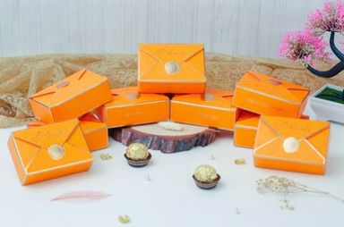 Stamp Box-Orange