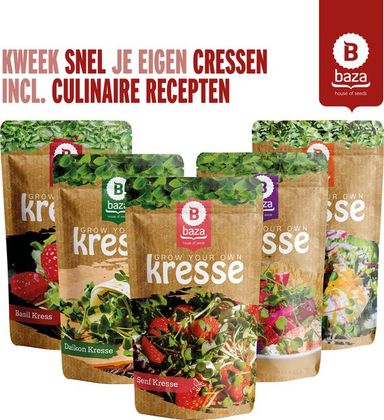 Kresse a cultivée soi même 