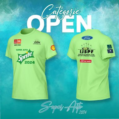 TS Sprite 2024 Super Aito Vert Fluo - T/XL