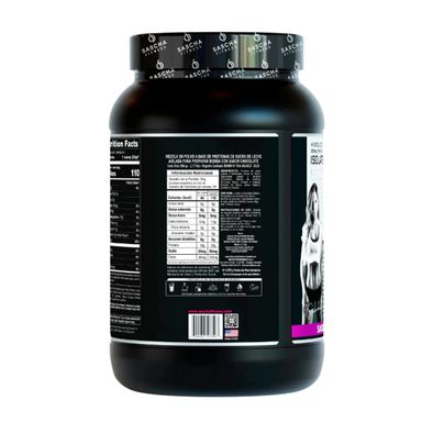 Isolate chocolate 2 lbs SASCHA FITNESS