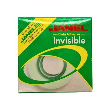 Cinta Adhesiva Invisible Janel 18X33cm 