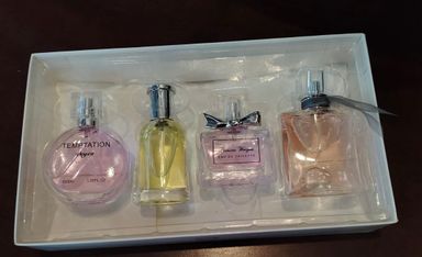 Chanel Chance, Hugo boss bottled, Miss Dior blooming bouque, Lancôme La vie est belle belle - Inspired by Unisex set 