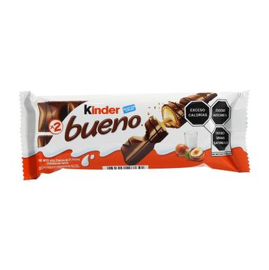 Kinder Bueno Con Relleno Cremoso 2pza. de 21.5g