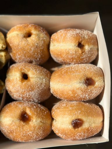 Pastries: PIES AND DOUGHNUTS.