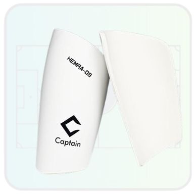 Captain - Hemra(White), Shin Guards (Above 12yrs)