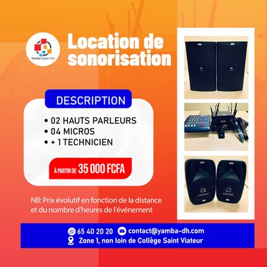 Location de sonorisation 