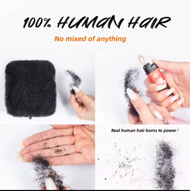 DREADLOCK HUMAN HAIR - soft kinky - 100 gm