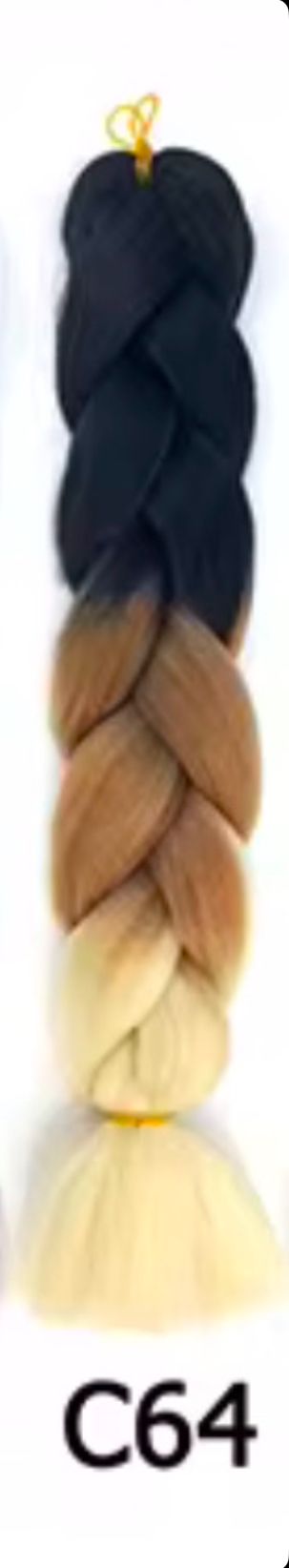 SYNTHETIC BRAID HAIR SPIRAL - 24 inches