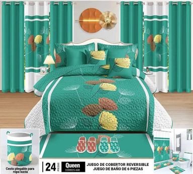 Juego de Colchas 24 Piezas