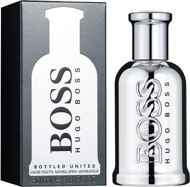 Hugo Boss Bottled UNITED EDT 100ml (Chrome Bottle)