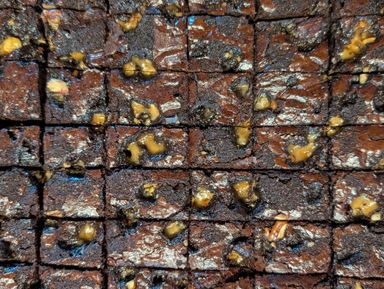 Toffee brownies (8x8)