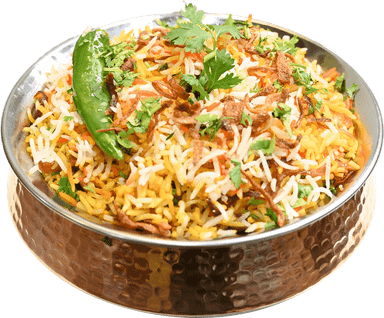 Hyderabadi Vegetable Dum Biryani