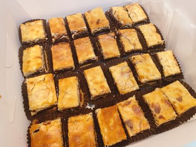 Cheesecake brownie shortbread